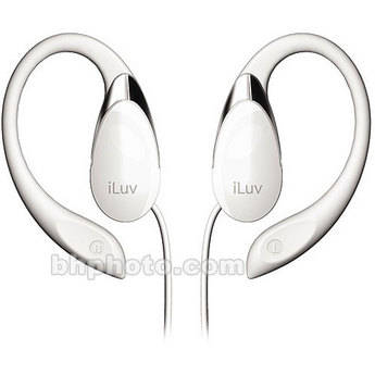 iLuv i201 - Leve Headphone de Prender na Orelha (Branco)