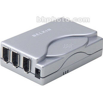 Belkin Hub FireWire-400 de 6 Portas (Prata)