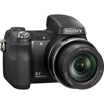 Sony Cyber-shot DSC-H7 Digital Camera (Black)