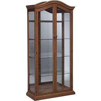 Best Rite Large Wooden Display Case, Model 40431  (Mahogany)