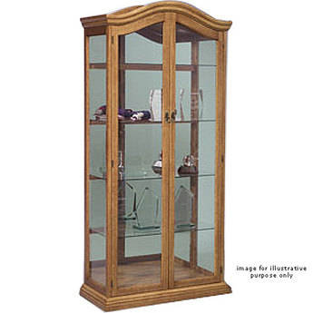 Best Rite Large Wooden Display Case, Model 40311  (Oak)