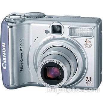Canon PowerShot A550 Digital Camera
