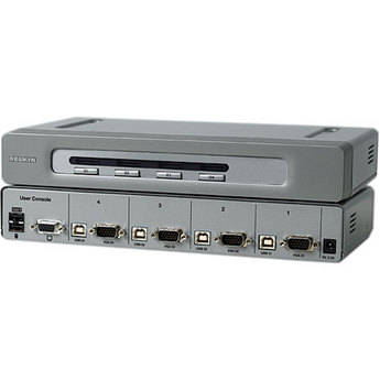 Belkin 4-Port OmniView Secure KVM Switch - USB