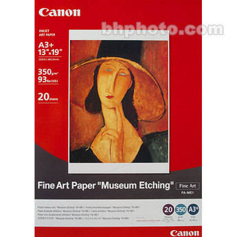 Canon Fine Art Museum Etching Inkjet Paper