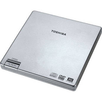 Toshiba External Ultraslim USB 2.0 DVD SuperMulti Drive (Silver)