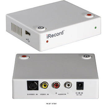 Streaming Networks iRecord Personal Media Recorder for USB Storage Devices (White)