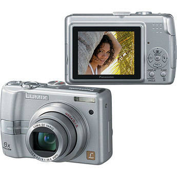 Panasonic C�mera Digital Lumix DMC-LZ7 (Prata)
