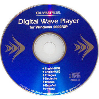 Olympus Digi Wave Player Software para Gravadores de Voz Digitais