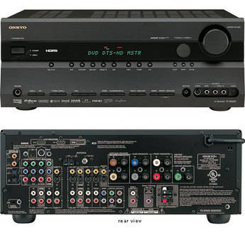 Onkyo TX-SR605B Home Theater Receiver (Black)
