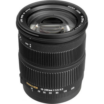 Sigma 18-200mm f/3.5-6.3 DC OS Lens for Canon Digital EOS