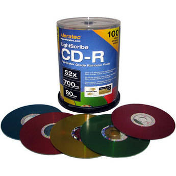 Aleratec LightScribe Colored CD-R 700MB (100)