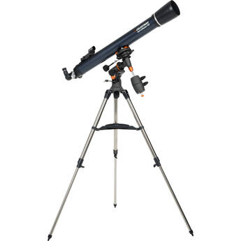 Celestron AstroMaster-90 EQ 90mm 3.5"/90mm Refractor Telescope Kit