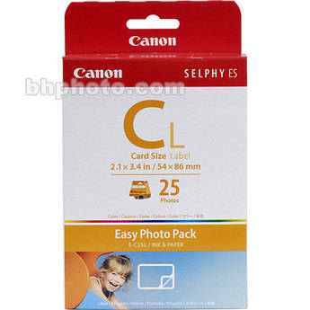 Canon EC-25L Card Size Label Easy Photo Pack
