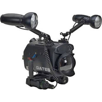 Gates FX1 Mechanical UW Housing w/ SP44 Port and Green Force HID 250 Lights