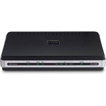D-Link DSL-2540B ADSL2/2+ Modem with 4-Port Ethernet Router