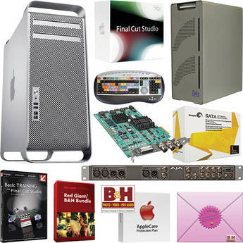 B&H Photo AJA KONA LHe Mac Pro Turnkey System with Final Cut Studio 3
