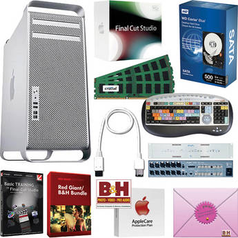 B&H Photo AJA Io Breakout Box Mac Pro Turnkey System with Final Cut Studio 3