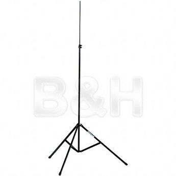 Smith-Victor S2 Aluminum Light Stand - Black, 6.5' (2m)