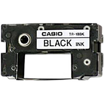 Casio Black 3-Pack of Thermal Ink Ribbon Tapes for Casio CW Series