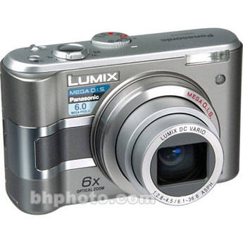 Panasonic Lumix DMC-LZ5 Digital Camera (Charcoal Grey)