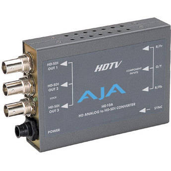 AJA HD10A  Conversor Anal�gico para Digital HDTV de 10 bits