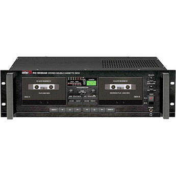 Inter-M Americas PC-9335AD - Rack Mount Dual Cassette Deck with Automatic Reverse
