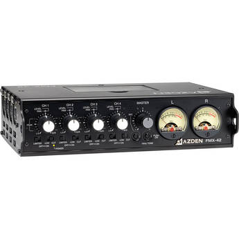 Azden FMX-42 - Mixer de Campo para Microfone 