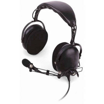 Kenwood KHS-10-0H HD Noise-Reduction Headset Microphone with PTT (Black)