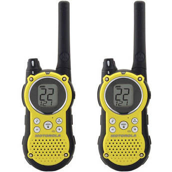 Motorola T9500XLR Talkabout 2-Way Radios - Pair - Yellow