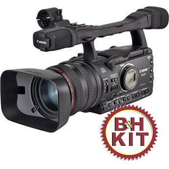 Canon XH-A1 3CCD HDV Camcorder Wide Angle Lens Kit