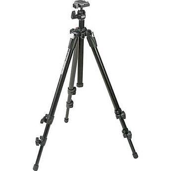 Manfrotto by Bogen Imaging 190XDB Tripod Legs w/Fixed 484RC2 Mini Ball Head (Black)