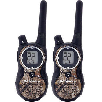 Motorola 8550R Talkabout 2-Way Radios - Pair - Camouflage