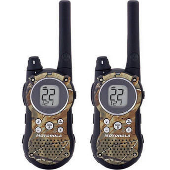 Motorola T9550XLR Talkabout 2-Way Radios - Pair - Camouflage