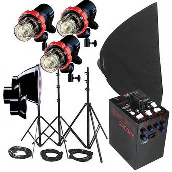 Speedotron 2400 W/S 3 Head Flash Kit