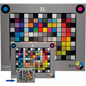 Calibr8 Digital Color Chart SG - Extra Small (2.4 x 1.6")