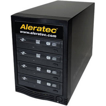 Aleratec 1:4 DVD/CD Tower Publisher HLS Duplicator with LightScribe - USB 2.0