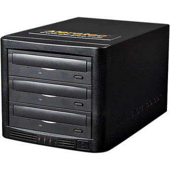 Aleratec 1:3 DVD/CD Tower Publisher HLS Duplicator with LightScribe - USB 2.0