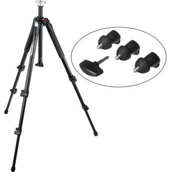 Manfrotto by Bogen Imaging 055XWNB Tripod Legs (Black) - Supports 15.4 lbs (7kg)