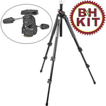 Manfrotto by Bogen Imaging 055XPROB Pro Tripod Legs (Black) 
