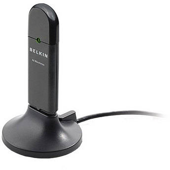 Belkin Adaptador USB Wireless N - �Draft� 802.11n e 802.11b/g