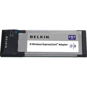 Belkin Adaptador Wireless N ExpressCard - �Draft� 802.11n e 802.11b/g