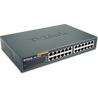 D-Link 24-Port 10/100 Mbps Ethernet Rackmount Switch