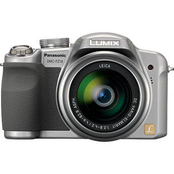 Panasonic C�mera Digital LUMIX DMC-FZ18 (Prata)