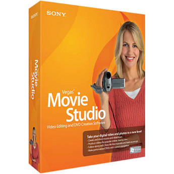 Sony Vegas Movie Studio+DVD v8 Video Editing Software for Windows