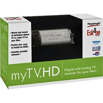 Hauppauge Sintonizador HDTV myTV.HD USB ATSC/NTSC para Mac OS X