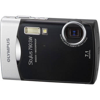 Olympus Stylus 790 SW Digital Camera (Black)