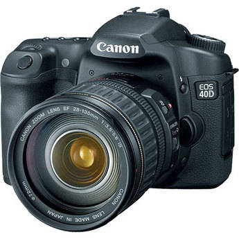Canon EOS 40D SLR Digital Camera with Canon 28-135mm Lens