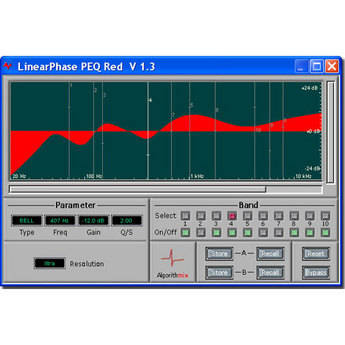 Algorithmix LinearPhase PEQ Red - EQ Plug-In