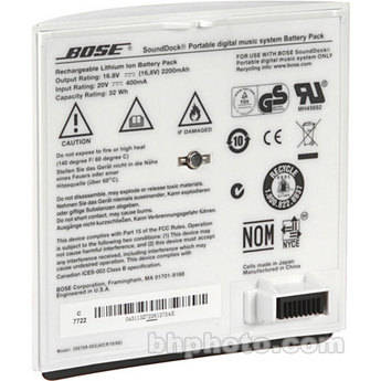 Bose Bateria Recarreg�vel de �ons de L�tio para o Sistema SoundDock (Branca)