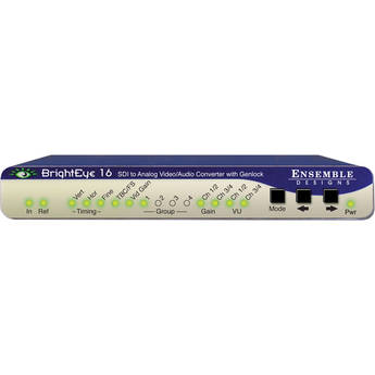 Ensemble Designs BrightEye 16 SDI to Analog and Audio Disembedder with Genlock FS